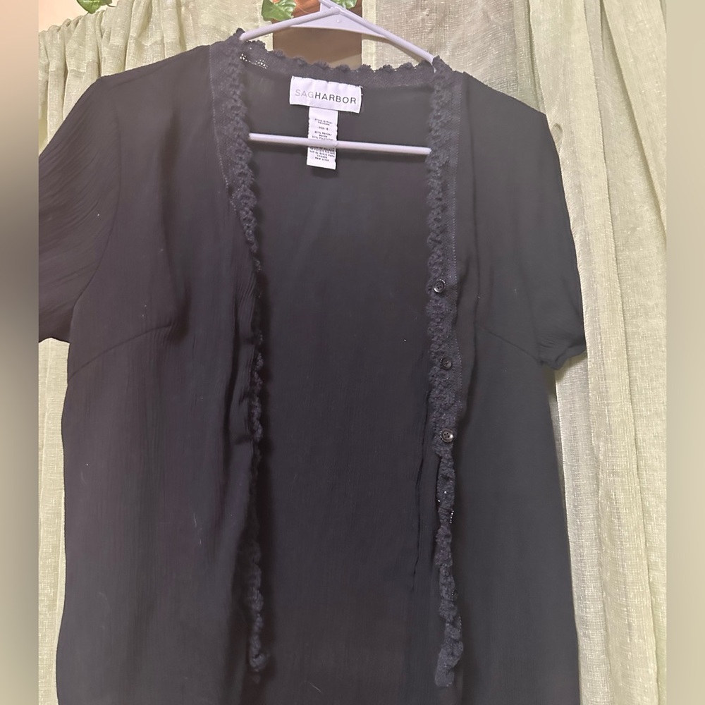 Sag Harbor Button up blouse